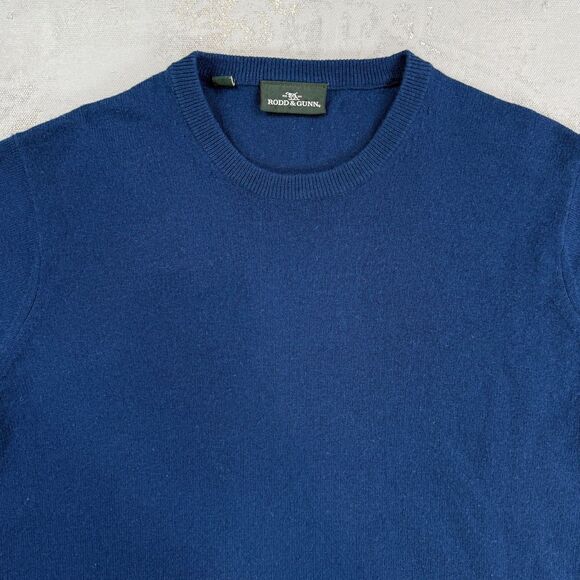 Rodd & Gunn Wool, Merino, Cashmere Knit Crewneck Sweater Fits Men's Small - Picture 2 of 3